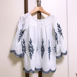 フィフス(fifth)のレースブラウス　刺繍(シャツ/ブラウス(長袖/七分))