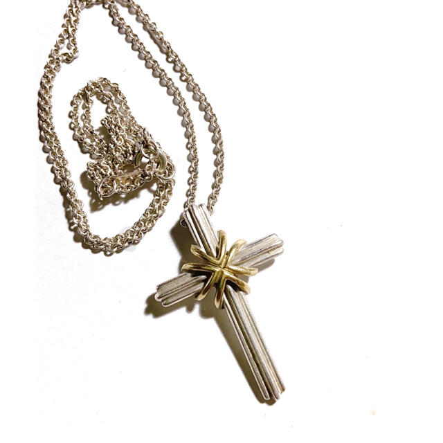 TIFFANY&Co. ネックレス シグネチャー K18 SV925 シルバー | www