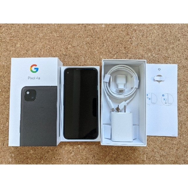 Google Pixel(グーグルピクセル)のPixel4a SIMフリー 5.8インチ 128GBストレージ スマホ/家電/カメラのスマートフォン/携帯電話(スマートフォン本体)の商品写真