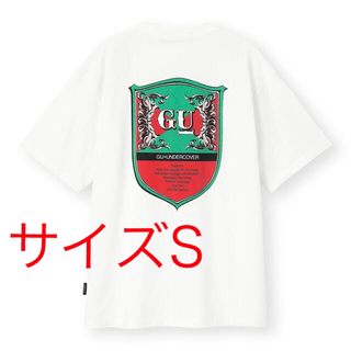 ジーユー(GU)のGU×UNDERCOVER オンライン限定ビッグTシャツ　ホワイトS(Tシャツ/カットソー(半袖/袖なし))