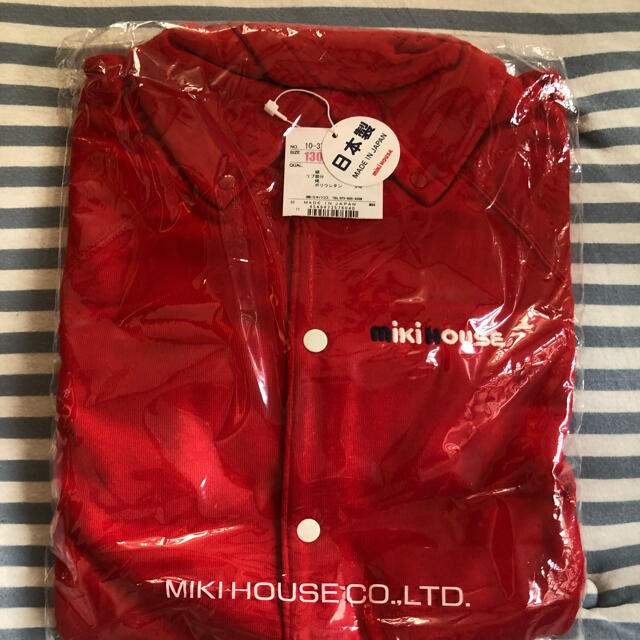 mikihouse(ミキハウス)のミキハウス　バックロゴパーカー キッズ/ベビー/マタニティのキッズ服男の子用(90cm~)(ジャケット/上着)の商品写真