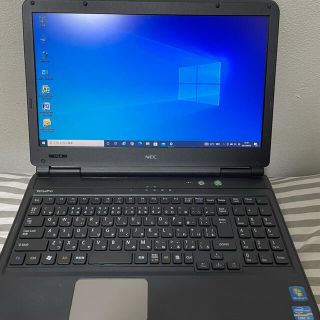 エヌイーシー(NEC)のNEC ノートパソコン　Windows10(ノートPC)