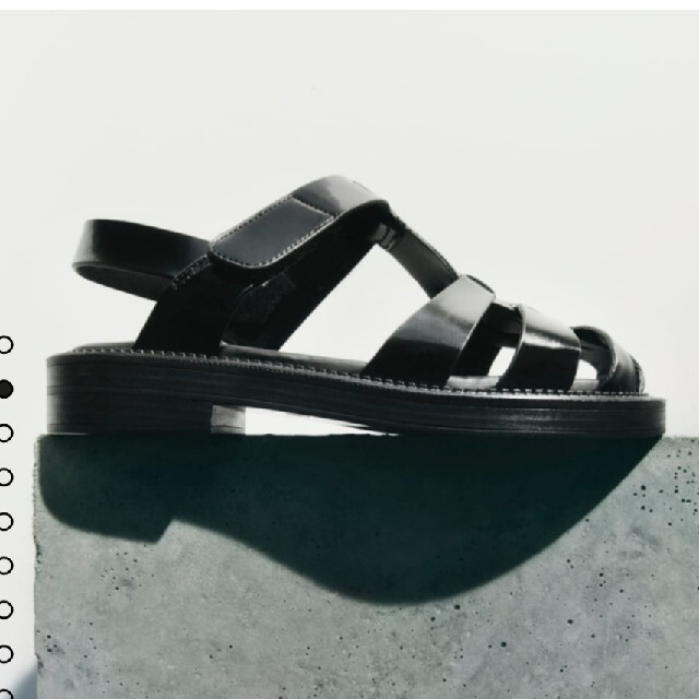 ナチュラルネイビー ZARA ザラ 今季 サンダル 35 | www.360healthservices.com