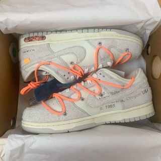 ナイキ(NIKE)のOFF-WHITE × NIKE DUNK LOW 1 OF 50 "19"(スニーカー)