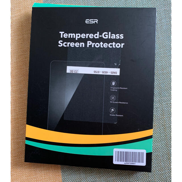 ESR 強化ガラス　12.9  iPad pro ipad  スマホ/家電/カメラのスマホアクセサリー(保護フィルム)の商品写真