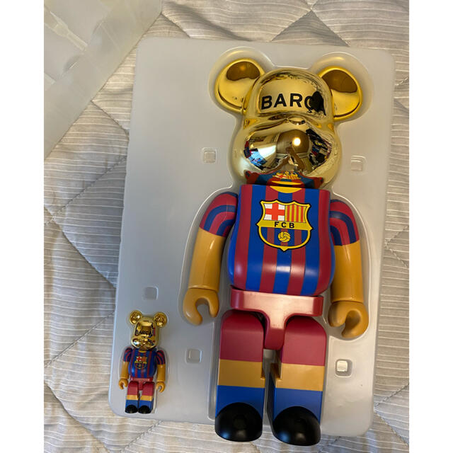 連休値下げBE@RBRICK FCB ベアブリック 05-06 バルセロナエンタメ/ホビー