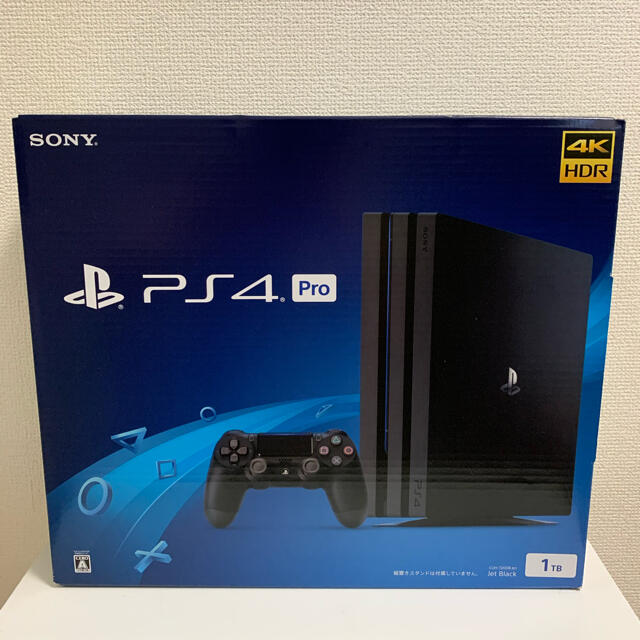 愛用 SONY - 1TB 本体 ジェットブラック pro 【未開封新品】ps4 家庭用