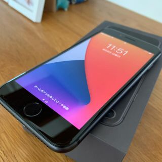 アイフォーン(iPhone)のiPhone8 Simフリー 美品 64GB バッテリー98%(スマートフォン本体)