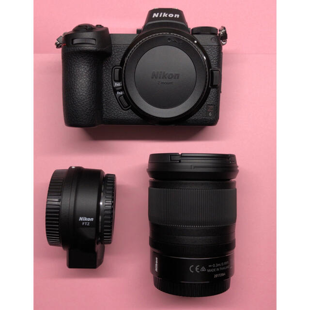 ニコンNikon Z6，24-70mmレンズ，FTZアダプタ，XQD64GB美品-