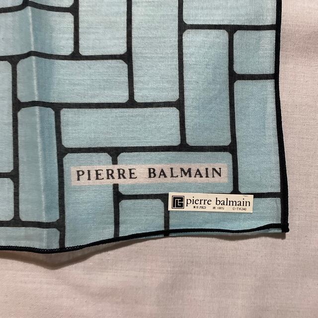 Pierre Balmain(ピエールバルマン)のピエールバルマン　ハンカチ　未使用品　#1005 レディースのファッション小物(ハンカチ)の商品写真