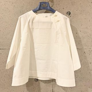 ムジルシリョウヒン(MUJI (無印良品))の無印良品【MUJI】結び釦 ブラウス チャイナシャツ(シャツ/ブラウス(長袖/七分))