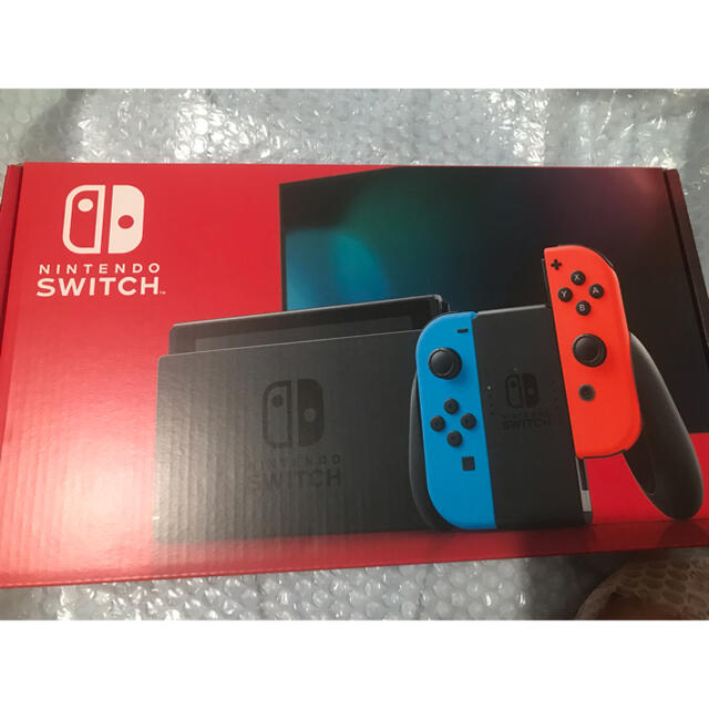 新品　Nintendo Switch 本体ネオンブルーエンタメホビー