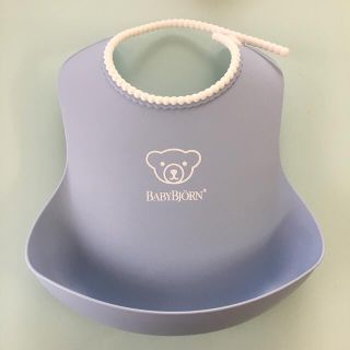 ベビービョルン(BABYBJORN)のベビージョルン　お食事スタイ　1回使用(お食事エプロン)