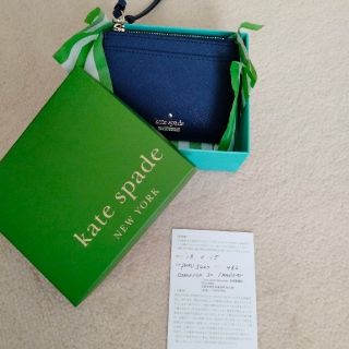 ケイトスペードニューヨーク(kate spade new york)のみーママ様　未使用　kate spade （NEWYORK）パスケース(名刺入れ/定期入れ)