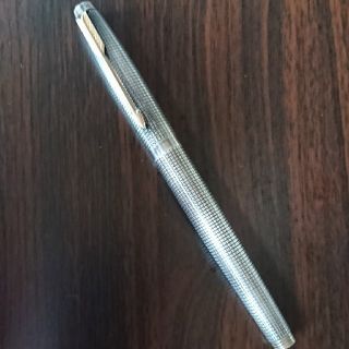 パーカー(Parker)の【PARKER】パーカー万年筆★ペン先14K☆スターリングシルバー製◆インク付(ペン/マーカー)