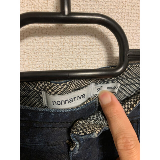 nonnative(ノンネイティブ)のnonnative ノンネイティブ パンツ ネイビー メンズのパンツ(デニム/ジーンズ)の商品写真