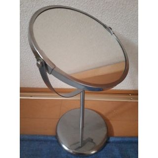 イケア(IKEA)の新品♪イケア　トレンスーム　ミラー　片面拡大鏡♪両面鏡　IKEA　イケアかがみ(卓上ミラー)