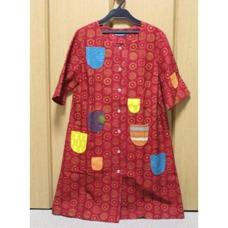 マリメッコ(marimekko)のmarimekko ハッピードレス(ひざ丈ワンピース)