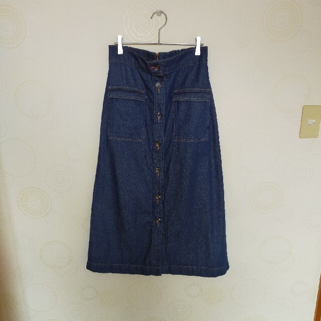 しまむら(シマムラ)のデニムＡラインスカート レディースのスカート(ロングスカート)の商品写真