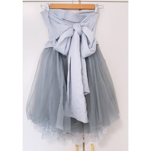la belle Etude(ラベルエチュード)のラベルエチュード♡チューブトップドレス レディースのフォーマル/ドレス(ミニドレス)の商品写真