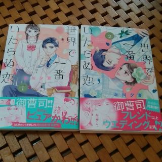 「世界で一番いたらぬ恋 1巻２巻(完結)｣(少女漫画)