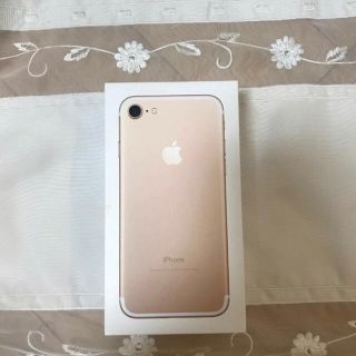 アップル(Apple)のiPhone7 (32GB)  ゴールド  空箱(iPhoneケース)