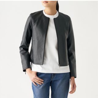 MUJI (無印良品) レザージャケットの通販 17点 | MUJI (無印良品)を MUJI (無印良品) レザージャケットの通販 17点 | MUJI (無印良品)を