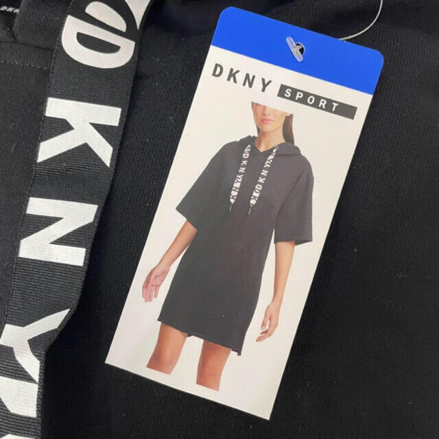DKNY(ダナキャランニューヨーク)のDKNY ダナキャランスポーツ ワンピース チュニック L ブラック  レディースのワンピース(ひざ丈ワンピース)の商品写真