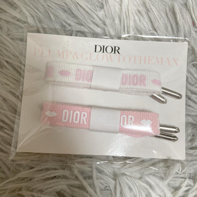 Dior(ディオール)の【新品未使用】Dior ノベルティ 靴紐 レディースのファッション小物(その他)の商品写真