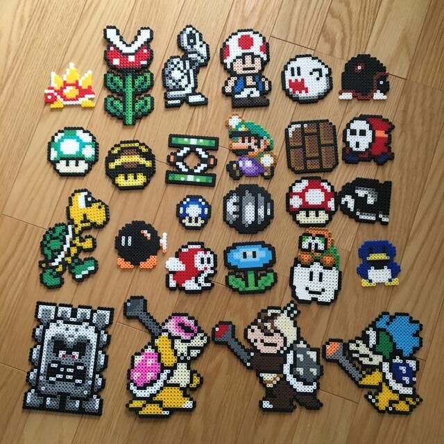 スーパーマリオ、アイロンビーズ