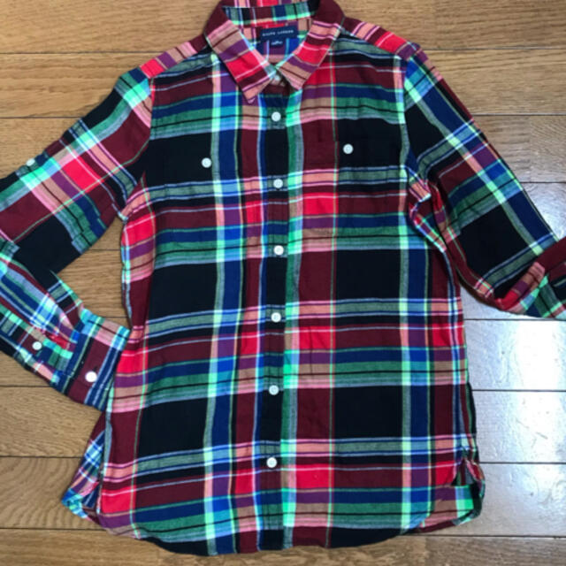 Ralph Lauren(ラルフローレン)のラルフローレン　長袖シャツ　140 キッズ/ベビー/マタニティのキッズ服男の子用(90cm~)(Tシャツ/カットソー)の商品写真