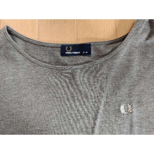 FRED PERRY(フレッドペリー)のフレッドペリー　ピケTシャツ　M メンズのトップス(Tシャツ/カットソー(半袖/袖なし))の商品写真