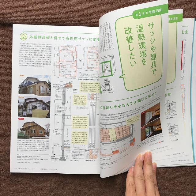 【リサイクル本】建築知識 2019年 3月号【図解リノベ大百科】 エンタメ/ホビーの雑誌(専門誌)の商品写真