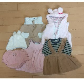 まとめ売り 女の子 ６点 80cm(その他)