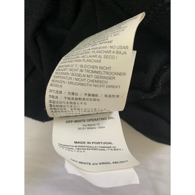 off-white オフホワイトTシャツ TEMPERATURE S/S TEE