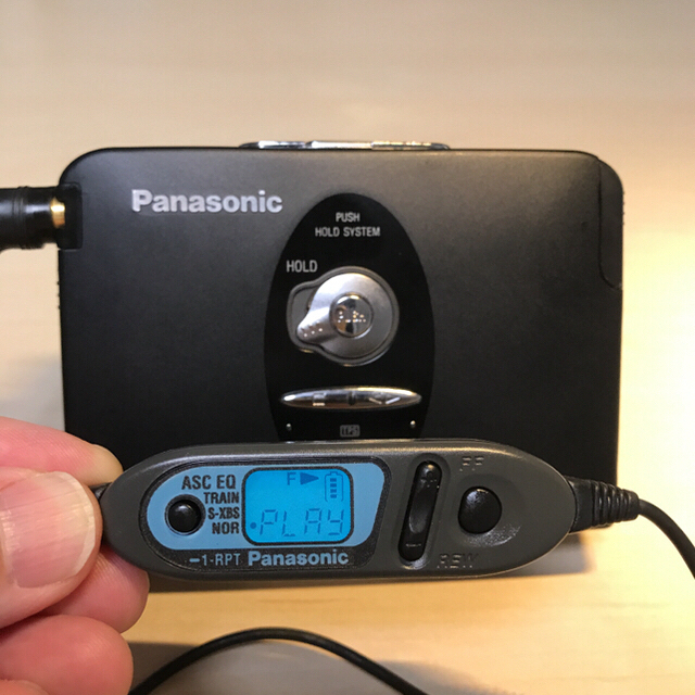 極美品DE可動品】Panasonic カセット プレーヤー RQ-SX33