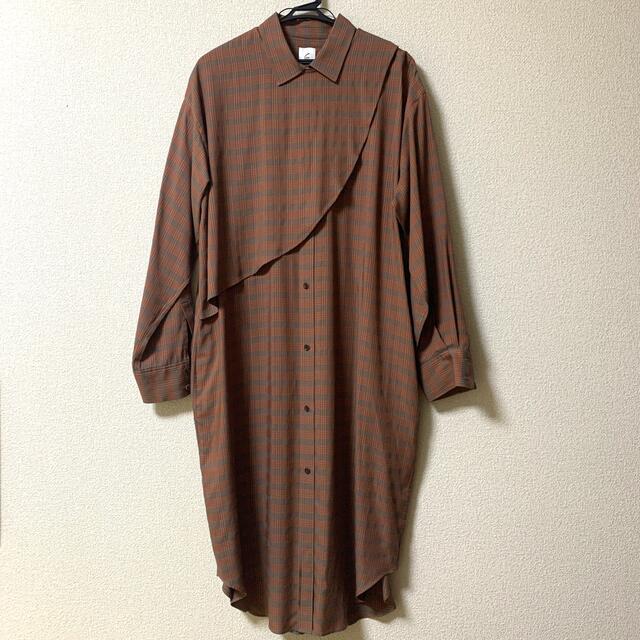 BEAUTY&YOUTH UNITED ARROWS(ビューティアンドユースユナイテッドアローズ)の＜6(ROKU)＞CHECK SHIRT DRESS レディースのワンピース(ロングワンピース/マキシワンピース)の商品写真