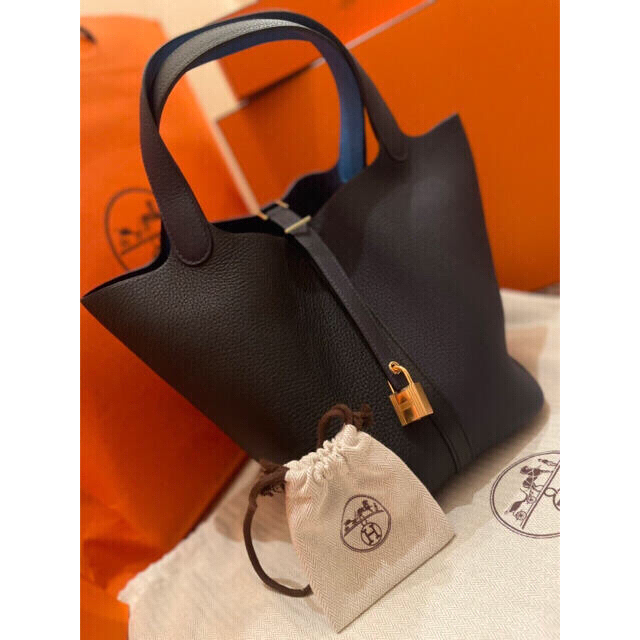 Hermes(エルメス)の【新品未使用】ピコタンロック　カザック　ブラック　ニュイ　エルメス　HERMES レディースのバッグ(ハンドバッグ)の商品写真