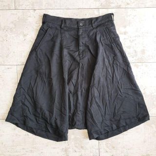 ブラックコムデギャルソン(BLACK COMME des GARCONS)のブラック コムデギャルソン ☆ シワ加工 サルエルパンツ XS 黒 日本製(サルエルパンツ)