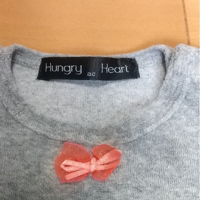 ワンピース 女の子 Hungry Heart(80cm) キッズ/ベビー/マタニティのベビー服(~85cm)(ワンピース)の商品写真