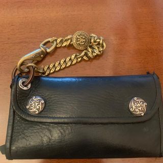 クロムハーツ(Chrome Hearts)のビルウォールレザー　クロムハーツ(長財布)