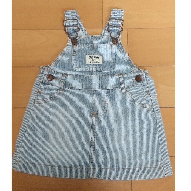 OshKosh(オシュコシュ)のオーバーオールスカート OSHKOSH (9months) キッズ/ベビー/マタニティのベビー服(~85cm)(スカート)の商品写真