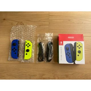 ニンテンドースイッチ(Nintendo Switch)のNintendo ジョイコン ブルー ネオンイエロー(携帯用ゲーム機本体)