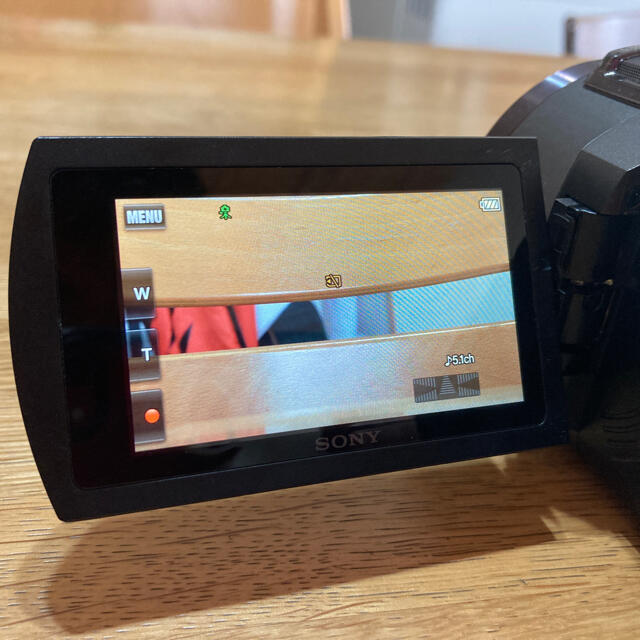 SONY(ソニー)の【保証あり】SONY 4Kビデオカメラ FDR-AX45ブラウン 中古美品！ スマホ/家電/カメラのカメラ(ビデオカメラ)の商品写真