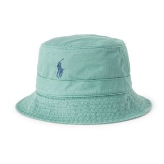 ポロラルフローレン(POLO RALPH LAUREN)のPOLO RALPH LAUREN コットン チノ バケット ハット L/XL(ハット)