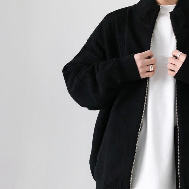 YASHIKI  attic別注　Zip Up Blousonジャケット/アウター