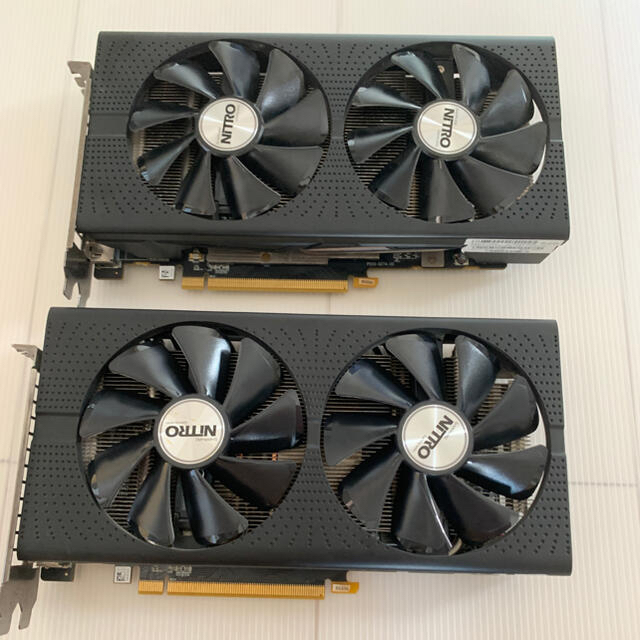 RADEON RX470 8G MINING(例のグラボ) 二枚セットグラフィックボード