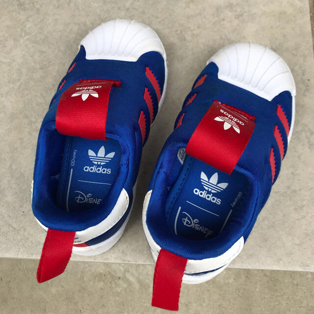 adidas(アディダス)のadidas キッズ スニーカー 13.0cm FZ2997 ブルー キッズ/ベビー/マタニティのベビー靴/シューズ(~14cm)(スニーカー)の商品写真