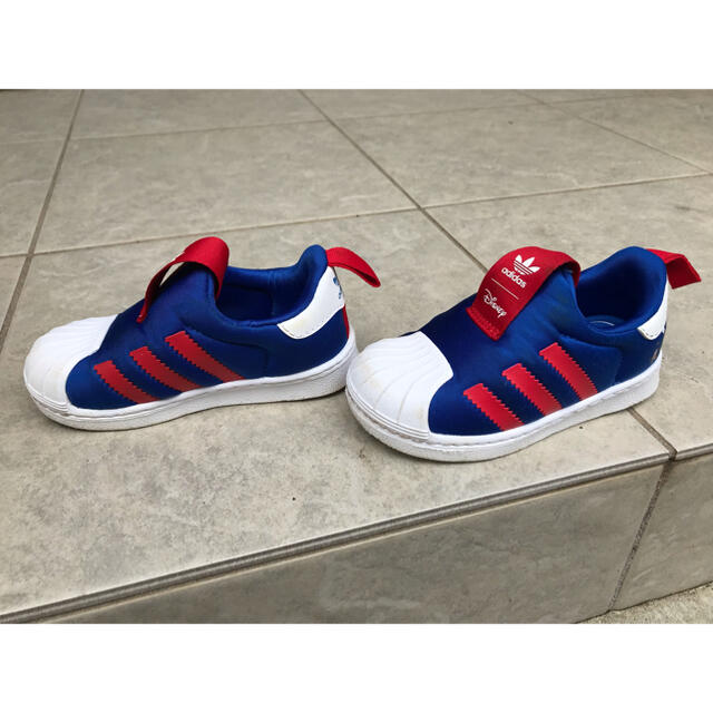 adidas(アディダス)のadidas キッズ スニーカー 13.0cm FZ2997 ブルー キッズ/ベビー/マタニティのベビー靴/シューズ(~14cm)(スニーカー)の商品写真