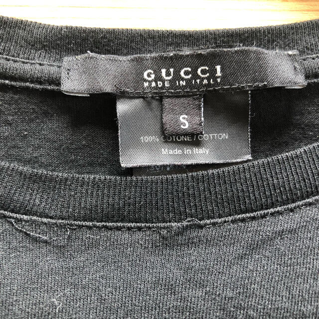 Gucci(グッチ)のGUCCI 無地ロゴTシャツ メンズのトップス(Tシャツ/カットソー(半袖/袖なし))の商品写真